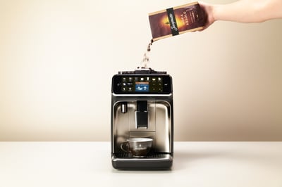 brewguide visual automatic espresso add beans