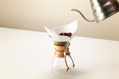brewguide visual chemex add water