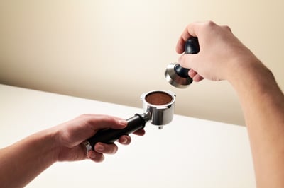 brewguide visual espresso tamping