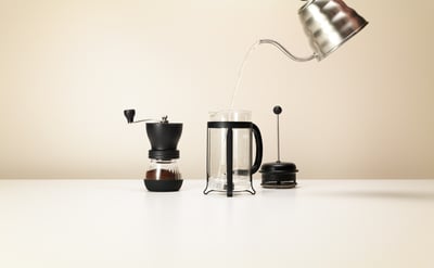 brewguide visual french press cleaning